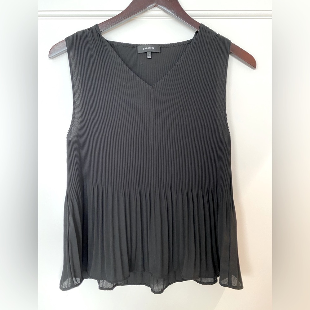 Aritzia Babaton Black Blouse Tank | Size Small